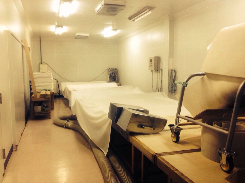 日本酒の仕込み